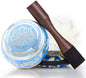 Bol Tibetan cantator, vas Silent Mind cu Buddha Medicine si cele 8 simboluri, pentru meditatie, yoga, relaxare, mindfulness, de 10 cm, cu pernuta si instrument din lemn