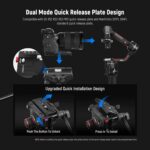 Trepied video 89 cm-189cm, profesional, cu cap fluid si placuta metalica cu eliberare rapida, cu pivotare 360° si inclinare +90°/-75°, greutate maxima suportata 8 kg, pentru Camera Video, Camera DSLR, Camcoder, Gimbal Manfrotto