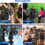 Trepied video 89 cm-189cm, profesional, cu cap fluid si placuta metalica cu eliberare rapida, cu pivotare 360° si inclinare +90°/-75°, greutate maxima suportata 8 kg, pentru Camera Video, Camera DSLR, Camcoder, Gimbal Manfrotto