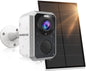 Camera de supraveghere WiFi cu panou solar, HD 1296P, nightvision, detectie de miscare PIR, impermeabila IP66, sunet bidirectional, alarma, control prin aplicatie