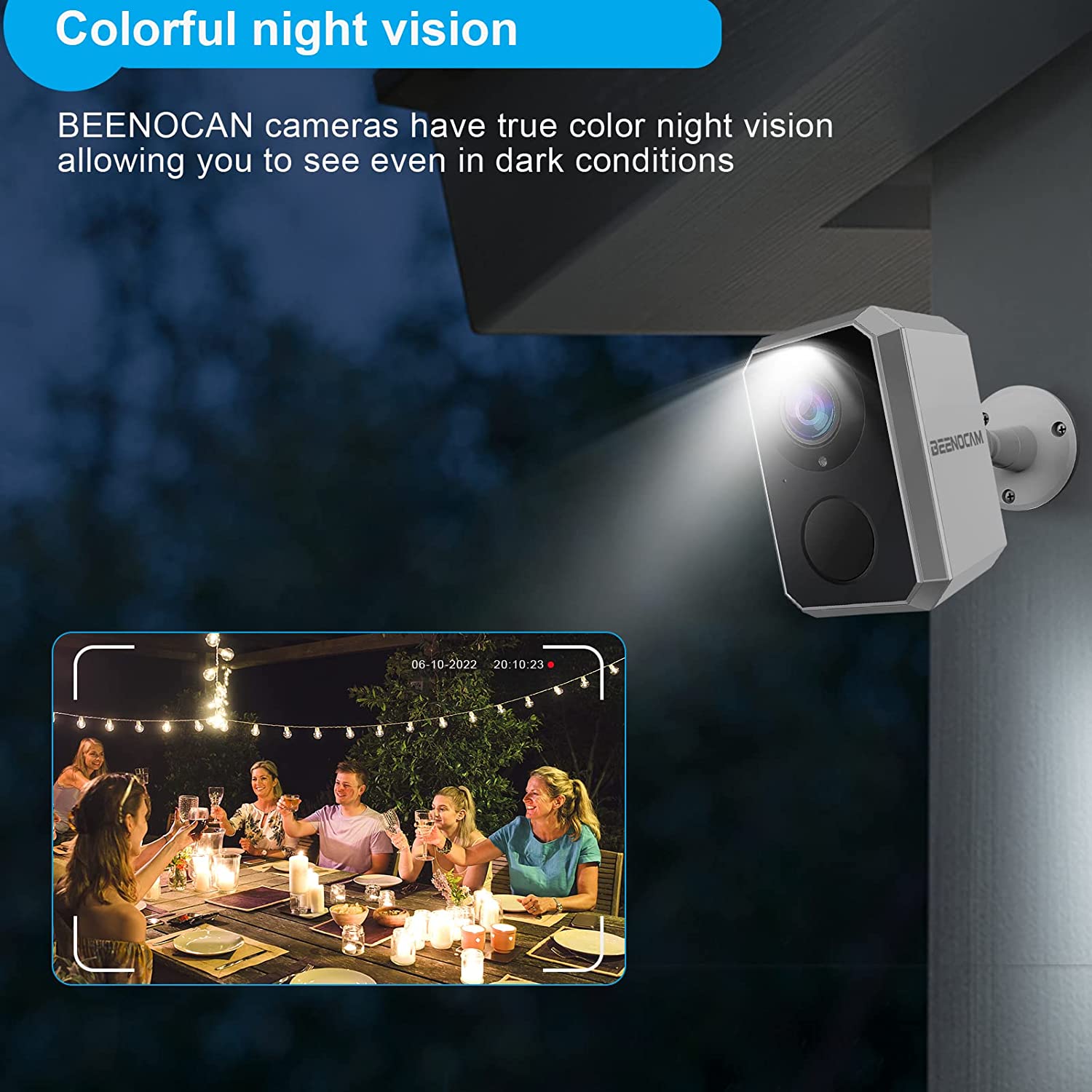 Camera de supraveghere WiFi cu panou solar, HD 1296P, nightvision, detectie de miscare PIR, impermeabila IP66, sunet bidirectional, alarma, control prin aplicatie