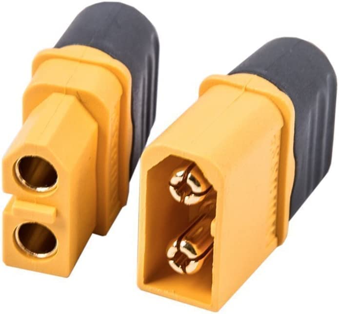 Set 20 mufe XT60 mama-tata, conectori pentru acumulatori LiPo, cu protectie, pentru masinuta RC, diverse aplicatii