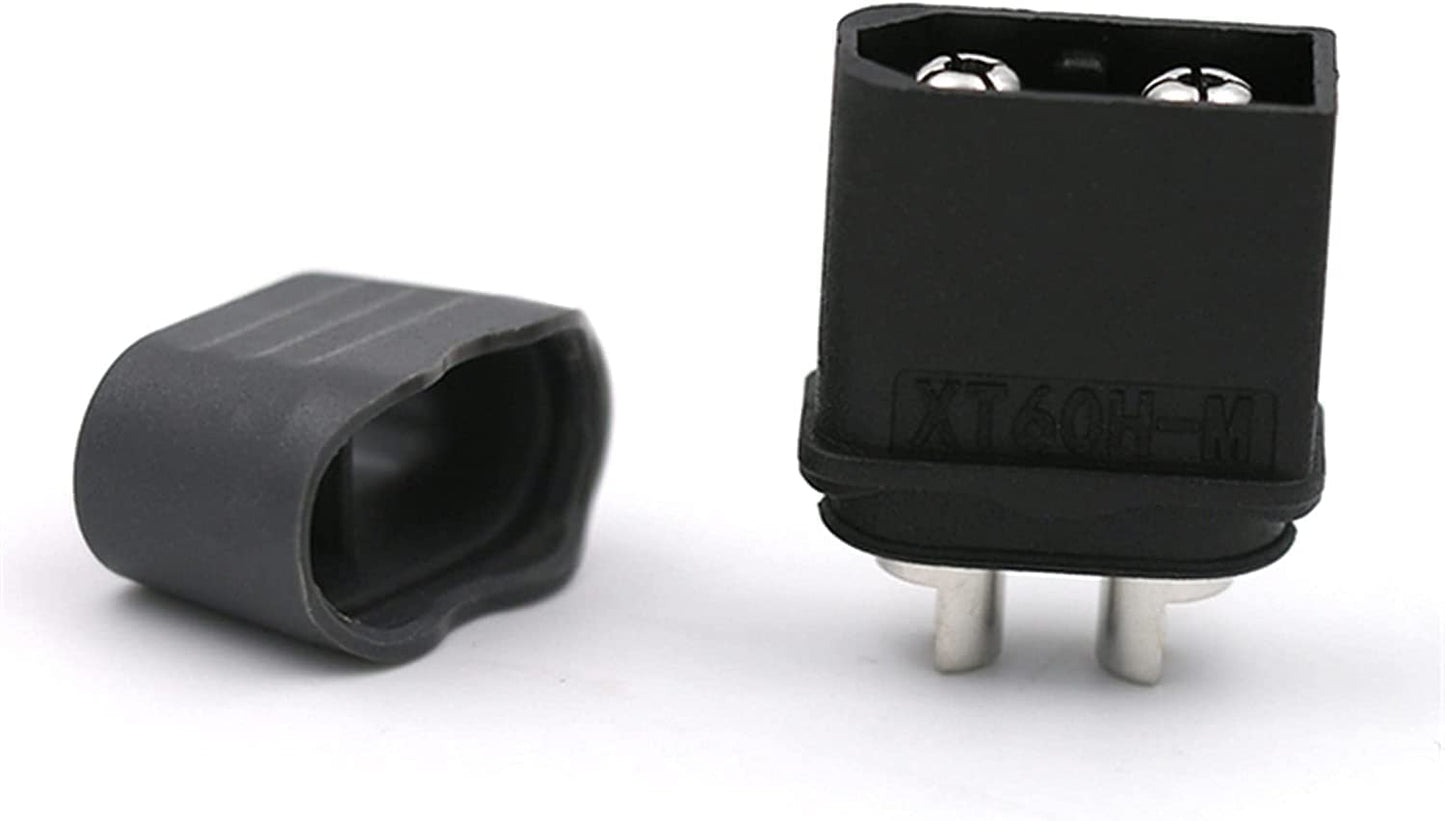 Set 20 mufe XT60 mama-tata, conectori pentru acumulatori LiPo, cu protectie, pentru masinuta RC, diverse aplicatii