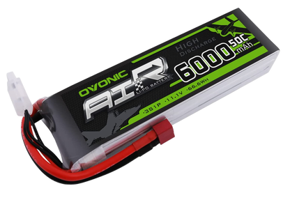 Baterie Lipo 11.1 V, 6000 mAh, acumulator reincarcabil cu mufa Deans T, rata de descarcare 50C, pentru FPV UAV RC, quadcopter