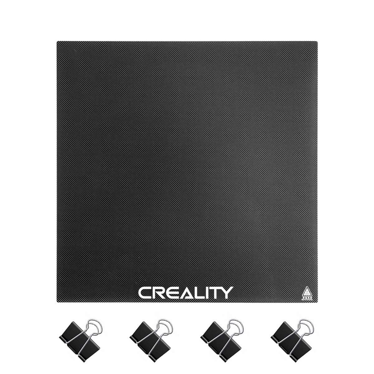 Suprafata de printare pentru imprimanta 3D, din sticla, 235 x 235 x 4 mm, compatibila cu Ender-3, Ender-3 Pro, Ender-3X, Ender-5, CR-20 and CR-20 Pro