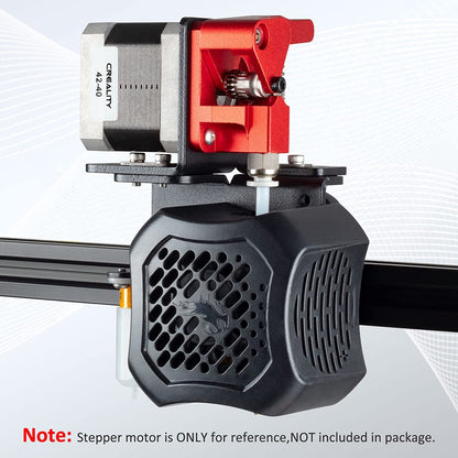 Extruder imprimata 3d, Dual Gear, din metal, cu arc de tensionare, pentru Ender 3 V2, Ender 3 Pro, Ender 3 Neo Series, Ender 5 Series, CR10, Voxelab Aquila 3D Printer, TPU acceptat