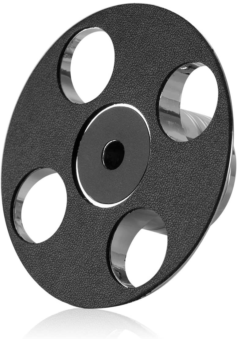 Stabilizator disc vinyl, puck metalic pentru pick-up Nobsound STB-01, argintiu