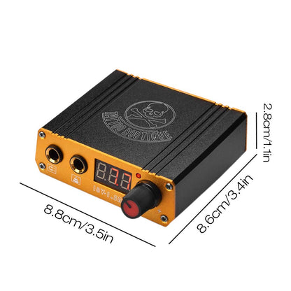 Sursa de alimentare LCD pentru aparat de tatuat, 23W 18V, voltaj reglabil, cu carcasa metalica, dimensiuni reduse, Atomus