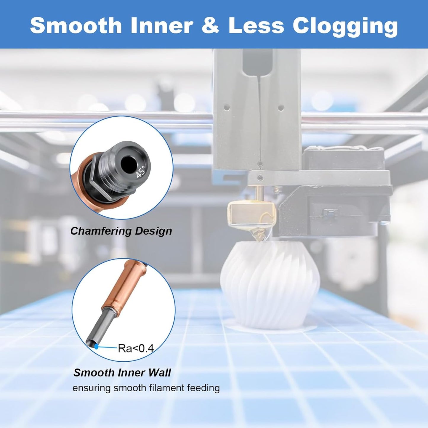 Set 2 capete de printare pentru imprimanta 3D Anycubic Cobra 3, hotend cu bloc incalzire, husa din silicon, doar pentru Anycubic Kobra 3 si accesorii Extruder ID produs: 3851