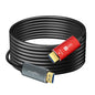 Cablu HDMI 2.0 de 50m, 4K/60Hz, 18Gbps, prin fibra optica, 3D UHD, Audio Return (ARC), 18Gbps, HDCP 2.2, unidirectional, conector placat cu aur, universal