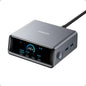 Incarcator retea 250 W GAN Ultra-Fast, smart, cu Wi-Fi, display LCD, buton control putere, 4 porturi USB-C si 2 USB-A, protectie supracurent, supraincalzire, supratensiune, scurtcircuit, multifunctional