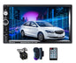 Radio auto cu Touchscreen de 7 inch, MP5 Bluetooth, MirrorLink, Camera de marsarier, Telecomanda, Comenzi volan, Port USB, AUX, Slor MicroSD, Radio Fm, 2 DIN