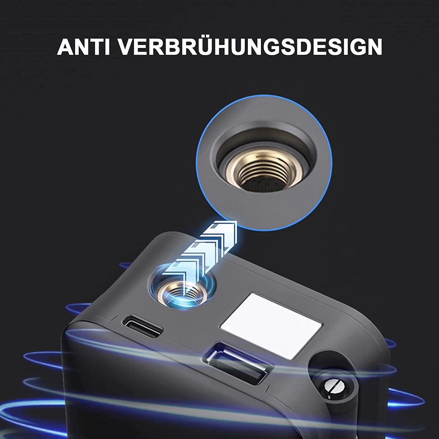 Mini compresor auto smart, portabil, 10 bari, pompa cu acumulator de 2000 mAh, cu afisaj LCD, lanterna LED, pentru masina, motocicleta, bicicleta, minge