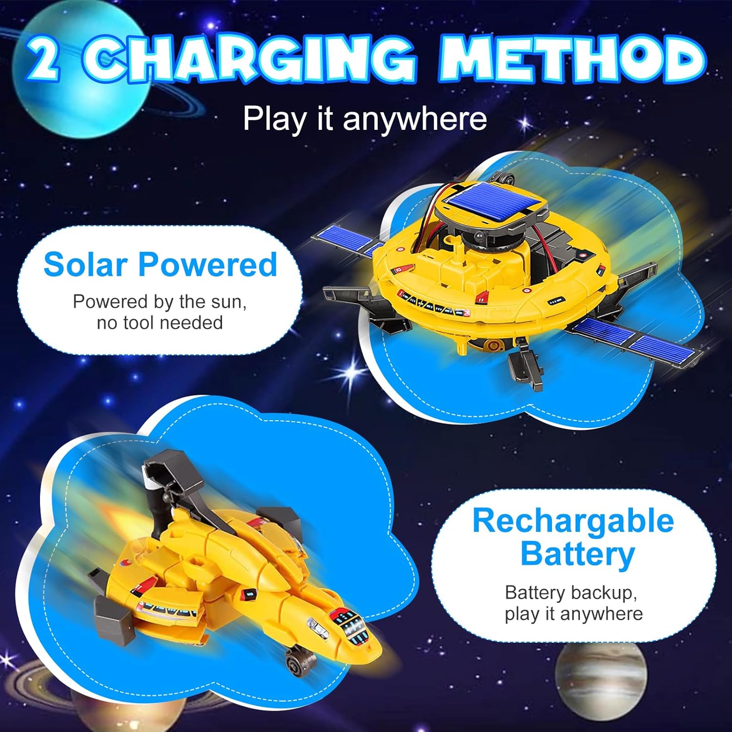Robot solar 6 in 1, set de construit STEM educational, pentru experimente DIY si joaca, pentru baieti si fete +8 ani