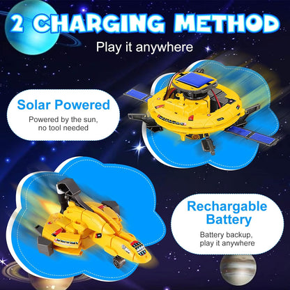 Robot solar 6 in 1, set de construit STEM educational, pentru experimente DIY si joaca, pentru baieti si fete +8 ani
