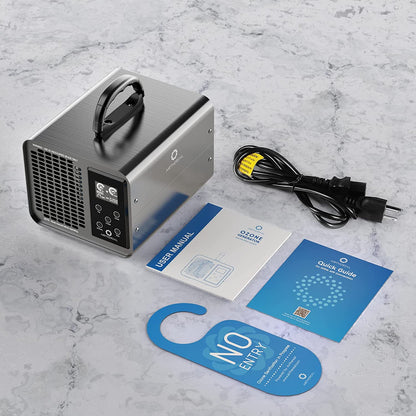 Generator de ozon profesional smart 10.000 mg/h, WiFi, control prin aplicatie, ecran LCD, temporizator, sterilizator O3 pentru casa, masina, birou