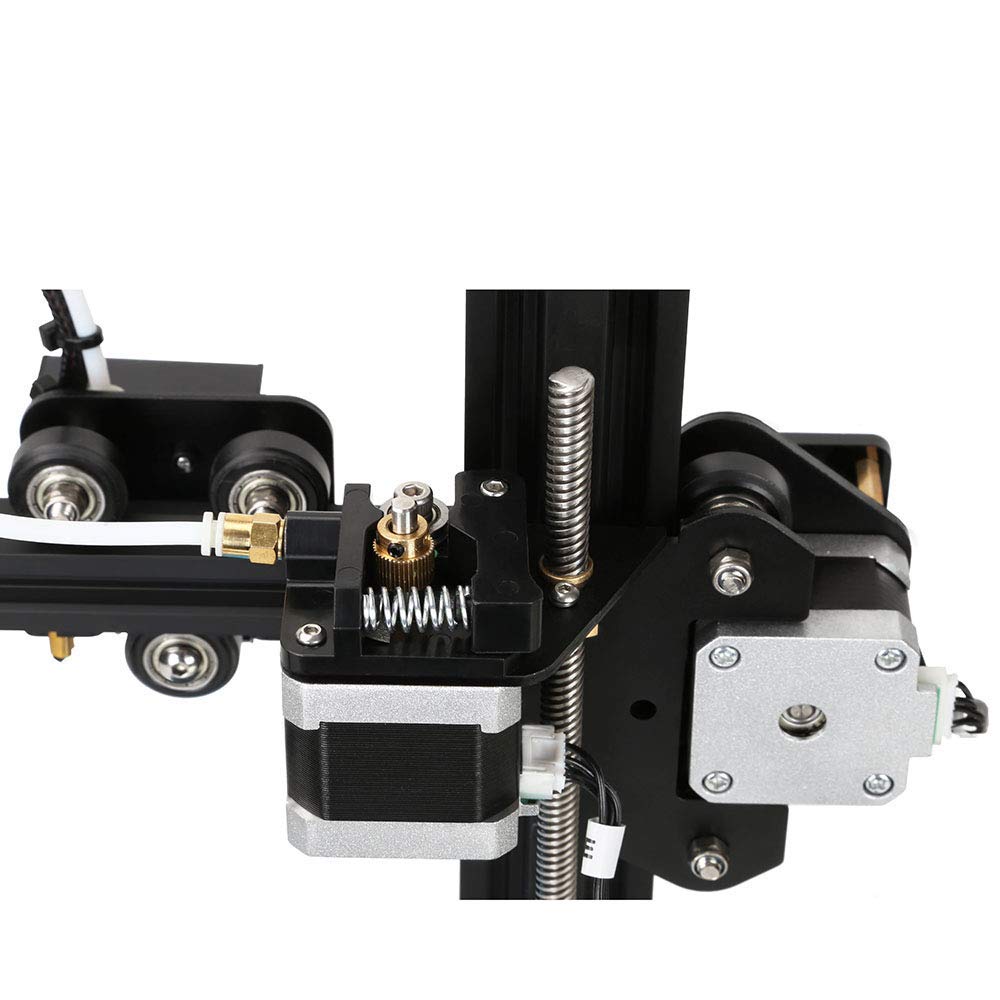 Set 10 roti cu rulment pentru imprimanta 3D, 24/10.2 mm, roata cu rulare Fante in V, R142, negru pentru Creality Ender 3, CR-10, CR-10S