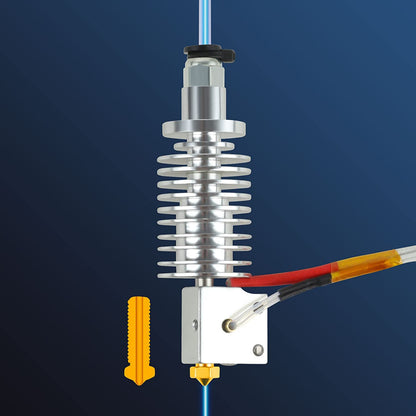 Cap de imprimare Vyper Hotend V5 24V, cu tub de teflon, duza de 0.4 mm, plug and play, pentru ANYCUBIC Vyper, Kobra Max si Kobra Plus