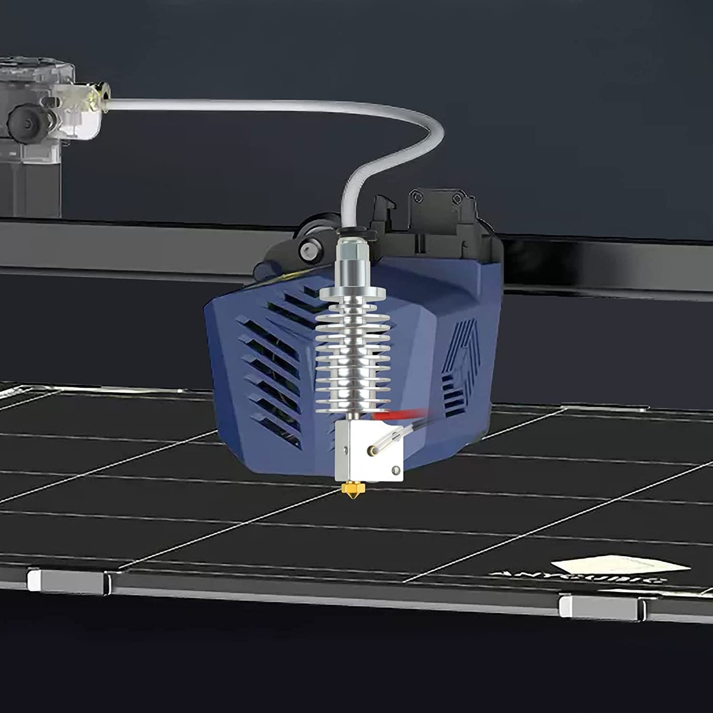 Cap de imprimare Vyper Hotend V5 24V, cu tub de teflon, duza de 0.4 mm, plug and play, pentru ANYCUBIC Vyper, Kobra Max si Kobra Plus