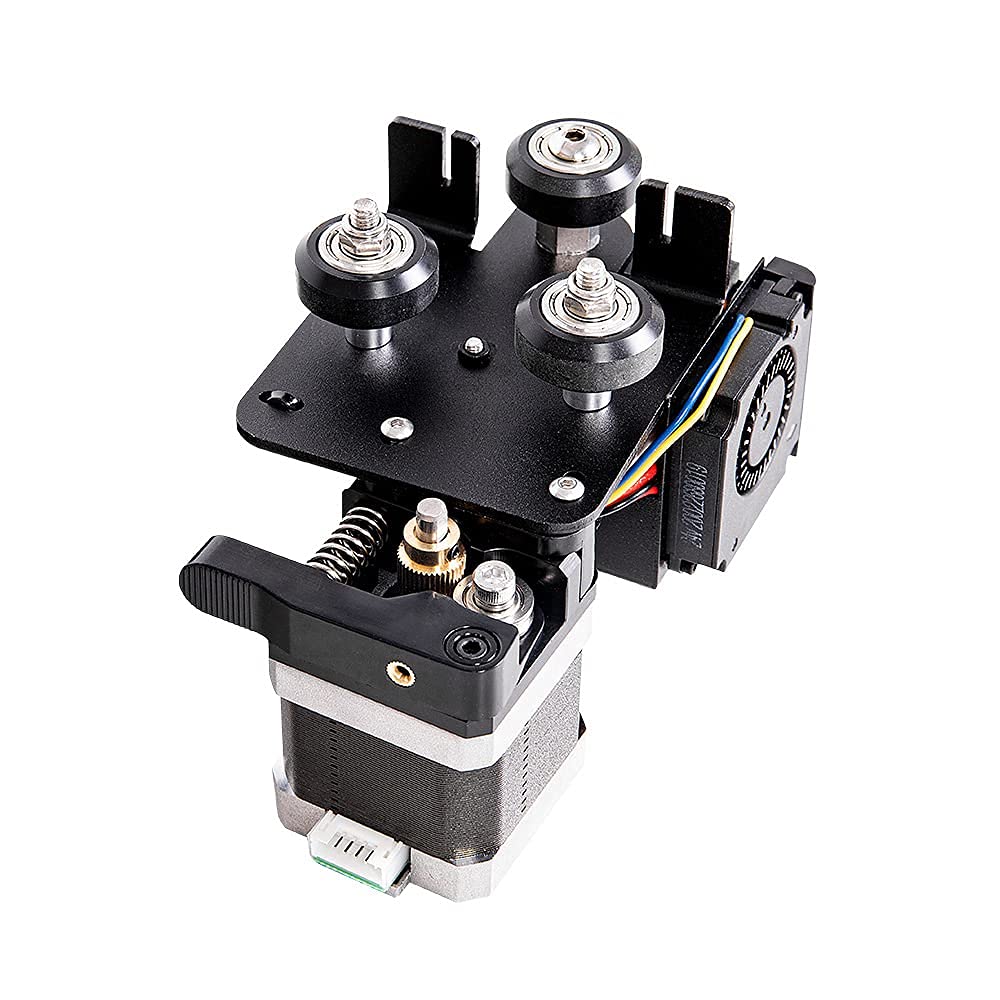 Kit extruder direct de 1.75 mm, Creality, cu motor nivelare pas 42-40, cap de printare, ventilator, fire de conectare, pentru Ender 3, Ender 3 Pro, Ender 3 V2