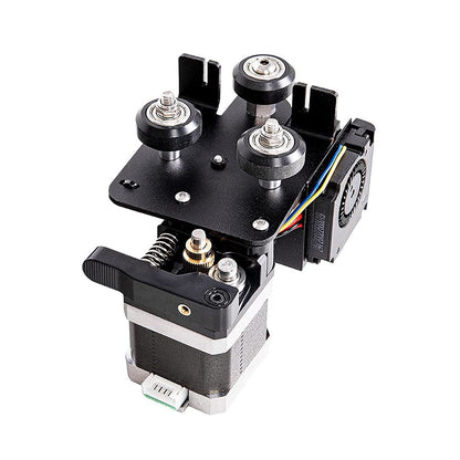Kit extruder direct de 1.75 mm, Creality, cu motor nivelare pas 42-40, cap de printare, ventilator, fire de conectare, pentru Ender 3, Ender 3 Pro, Ender 3 V2