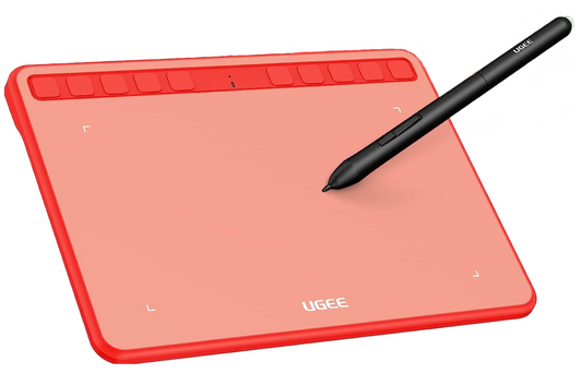 Tableta grafica 6.3 x 4 inch, cu 10 taste, stylus pen cu 8192 puncte presiune inclus, USB-C, compatibil Windows, MacOS, Android, Linux