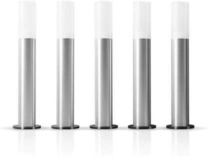Set Stalpi Smart Ledvance, RGBW, 420 Lm, 36.5 cm, Aluminiu, Gri