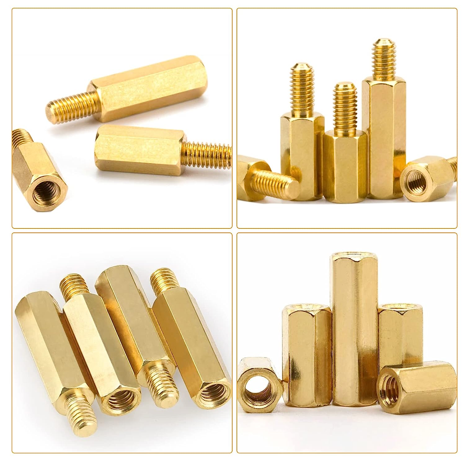 Set distantiere hexagonale M2.5 mama-mama si mama-tata, 486 piese, din metal cu saibe din plastic, pentru placa de baza, PCB, Raspberry Pi