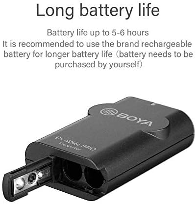 Set Lavaliera Wireless pentru Dispozitive cu USB-C BOYA BY-WM4 Pro-K6
