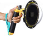 Carcasa subacvatica dome pentru GoPro Hero 5, 6, 7, 2018, impermeabila, cu maner, dom cu grip