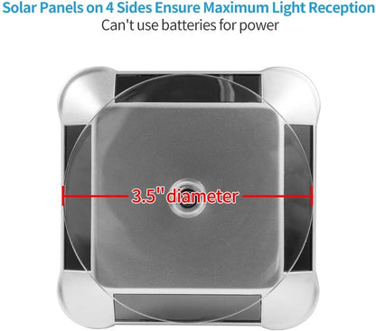 Set lampa UV LED pentru rasina imprimanta 3D405nm, cu platforma rotativa 360° cu panou solar, pentru uscare modele 3D