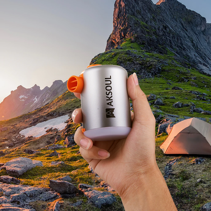 Pompa electrica portabila, acumulator 3600mAh, 300 l/min, cu lampa LED, mini, incarcare USB, pentru umflare/dezumflare colace, saltea, barca gonflabila, camping