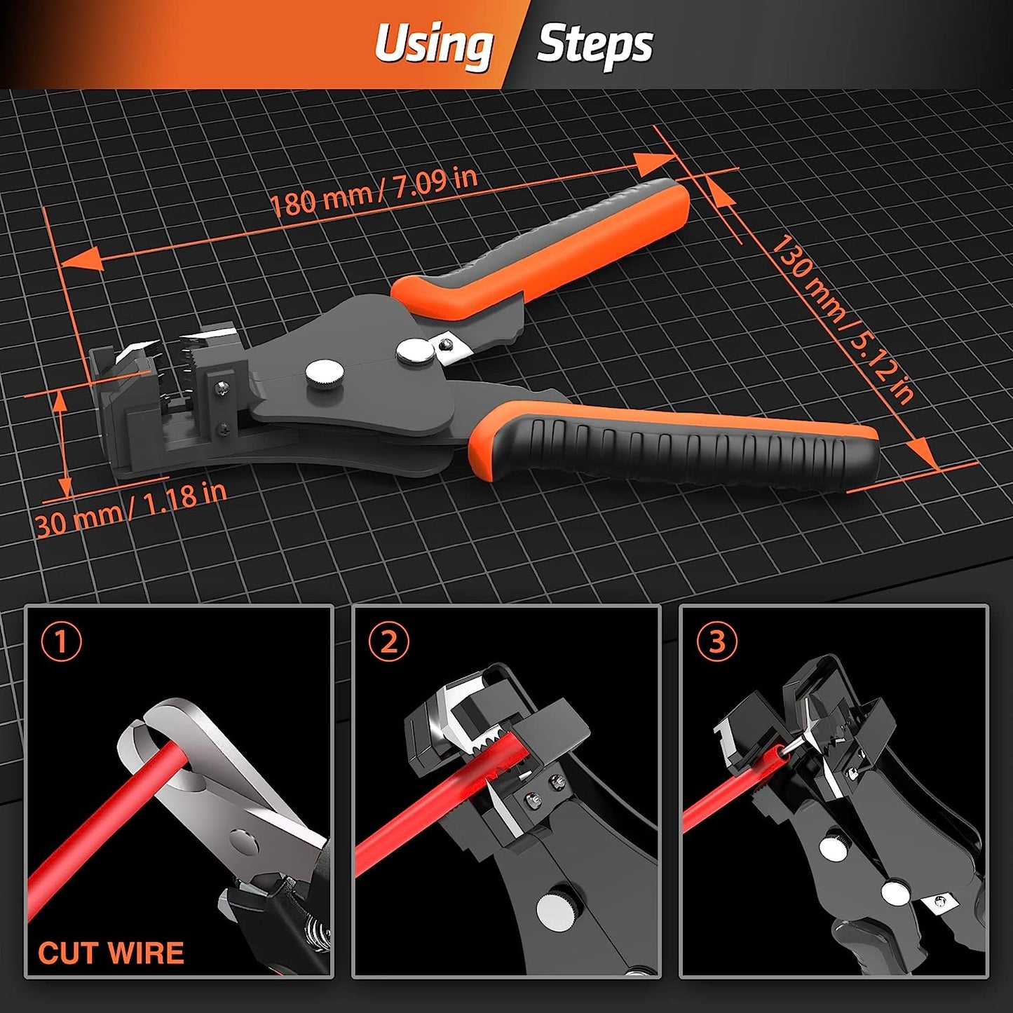 Set cleste de sertizare cablu solar 2,5/4,0/6,0 mm², cu conectori mama/tata, cleste de dezizolat, contine cleste de taiat si chei speciale, in cutie de transport si depozitare