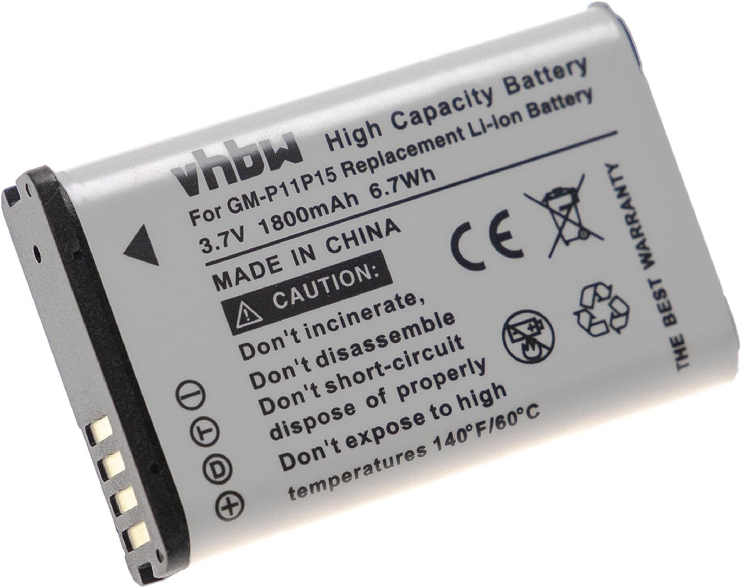 Acumulator 1800 mAh 3.7 V, compatibil GPS Garmin lpha 100, Montana 600, 600T, 600t Camo, 650, 650T, Monterra wie 11599 (00, 11654 03)