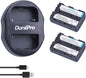 Set de 2 acumulatori NP-FM500H 1800 mAh si incarcator dual pentru Sony Alpha SLT-A57 A58 A65 A65V A77 A77V A99 CLM-V55 DSLR-A100 A200 A300 A350 A450, A5000
