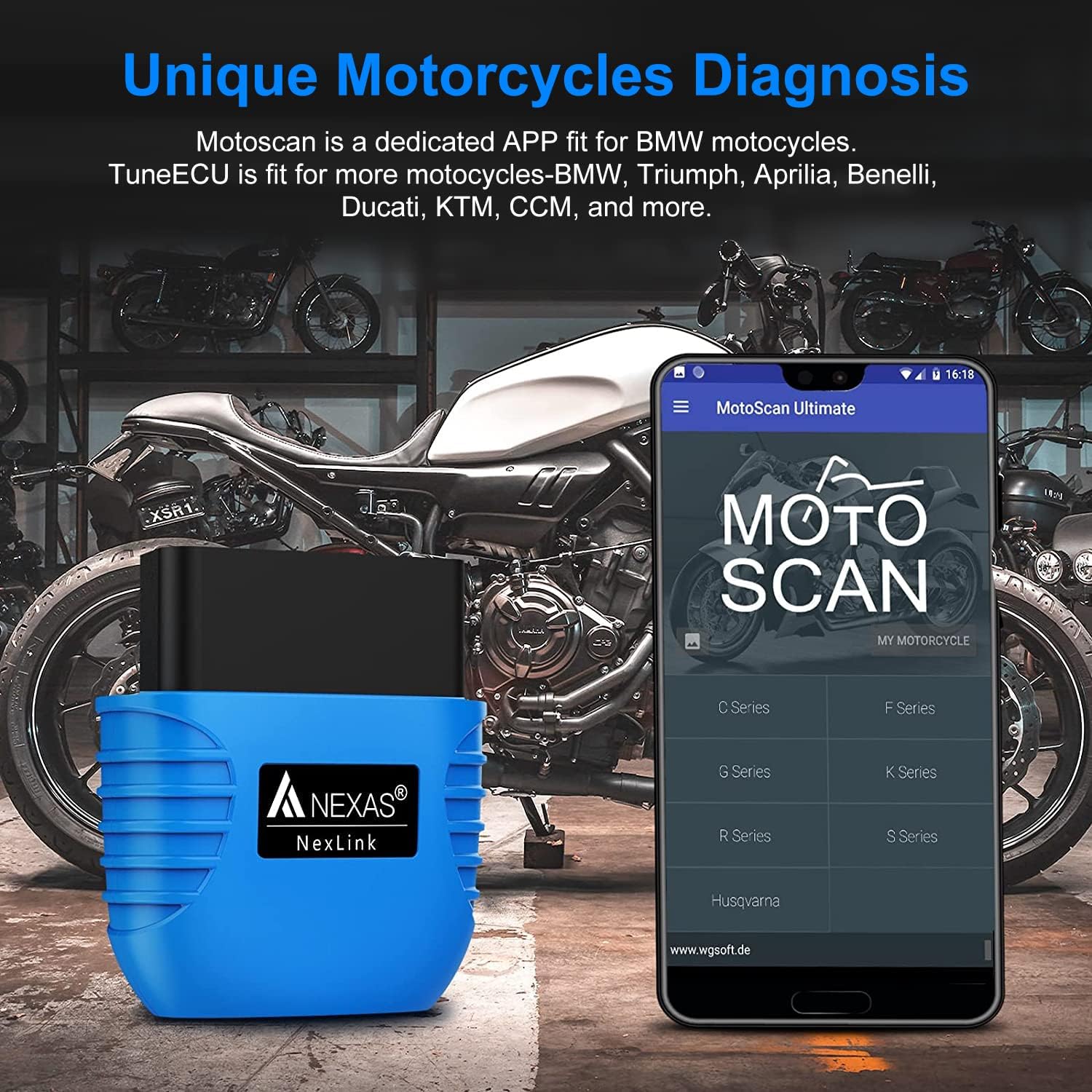 Diagnoza interfata OBD2, tester cu Bluetooth 5.0, citire si stergere coduri de eroare, citire parametri baterie, compatibil cu aplicatii multiple, pentru masina si motocicleta