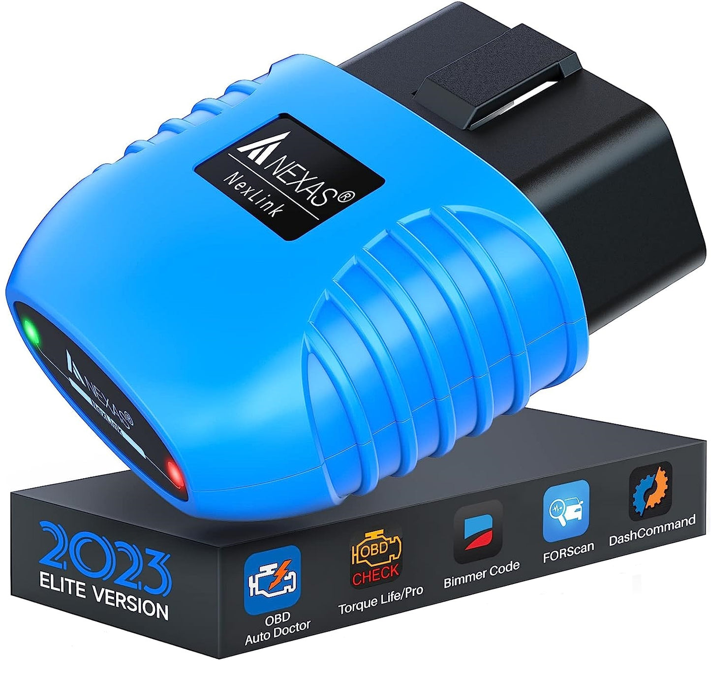 Diagnoza interfata OBD2, tester cu Bluetooth 5.0, citire si stergere coduri de eroare, citire parametri baterie, compatibil cu aplicatii multiple, pentru masina si motocicleta