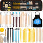 Set 55 unelte de modelaj, cutite sculptura in argila, instrumente artizanat pentru lut, plastilina, ceramica, pentru hobby si profesionisti