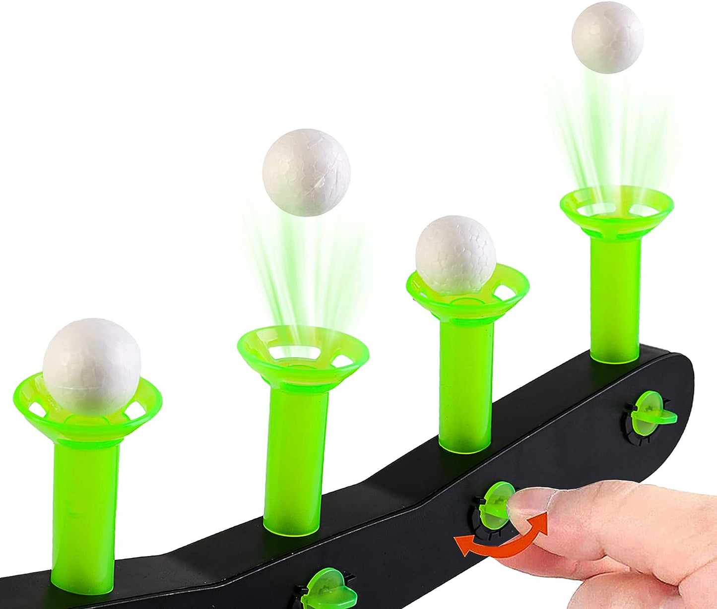 Set Blaster, cu tinta plutitoare si tinta fixa fosforescenta, 2 pistoale de jucarie, 2 bratari, 10 bile si 20 de sageti din spuma, compatibil Nerf, +8 ani