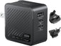 Incarcator retea 65W cu 3 porturi, cu incarcare rapida PD USB-C si port USB, pentru MacBook, laptop, tableta, smartphone