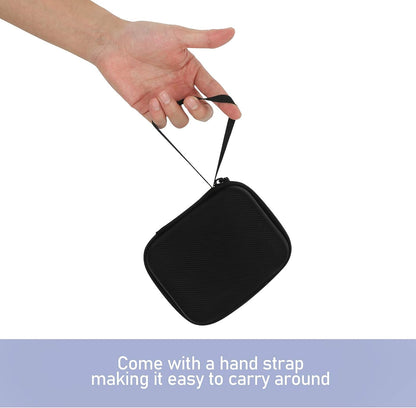 Husa rigida pentru Rode Wireless Go, rezistenta la socuri, impermeabila, pentru lavaliera si accesorii, cu protectie detasabila