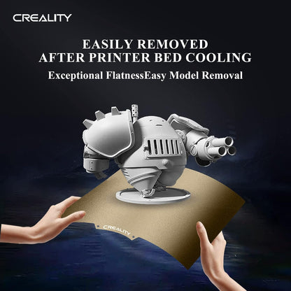 Suprafata de printare PEI magnetica cu 2 fete, 235 x 235 mm, flexibila, pentru Creality Ender 3 / Ender 3 Pro / Ender 3 V2 / Ender 3 S1 / Ender 3 Neo / Voxelab Aquila 3D Printer