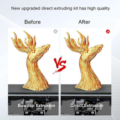 Kit de conversie extruder imprimanta 3D, suport Direct Drive compatibil cu Ender 3 V2, Ender 3 Pro si Voxelab Aquila