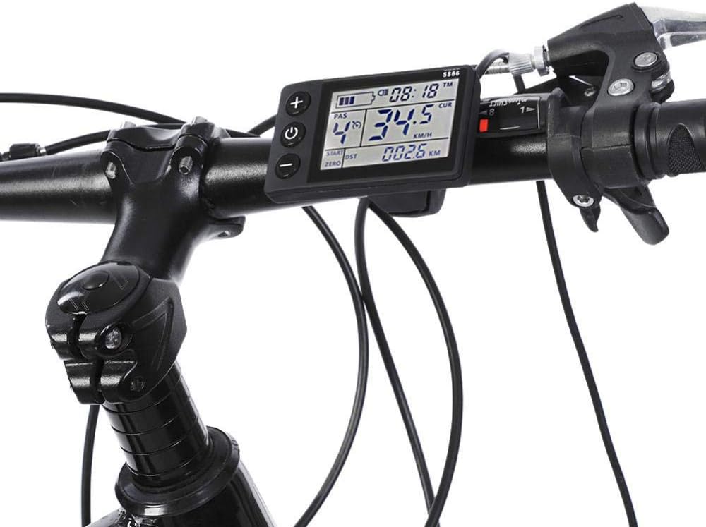 Controler universal pentru motor brushless 24V-36V 350W, cu display LCD, impermeabil, pentru bicicleta electrica, scuter electric