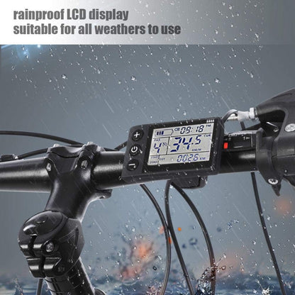 Controler universal pentru motor brushless 24V-36V 350W, cu display LCD, impermeabil, pentru bicicleta electrica, scuter electric