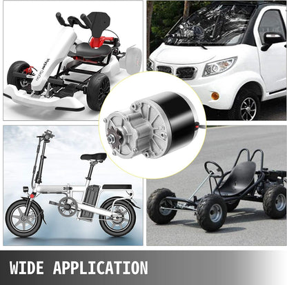 Kit motor bicicleta electrica 240 V, 250W, sens dublu, cu controler de viteza si accesorii de fixare, pentru bicicleta electrica, Go Kart