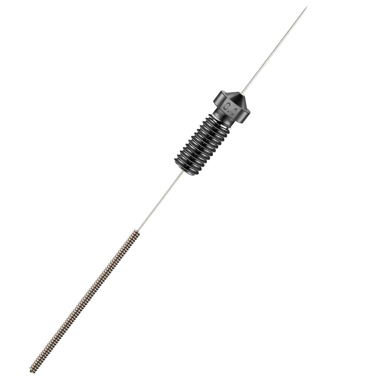 Set duze imprimanta 3D 20 piese, 0,4 mm, 0,6 mm, 0,8 mm, 1,0 mm, filet M6, compatibile imprimante Artillery Genius / Sidewinder X1
