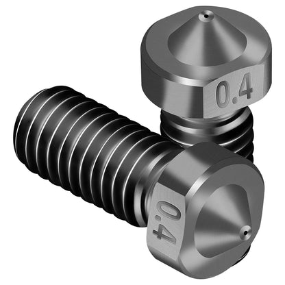 Set duze imprimanta 3D 20 piese, 0,4 mm, 0,6 mm, 0,8 mm, 1,0 mm, filet M6, compatibile imprimante Artillery Genius / Sidewinder X1