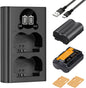 Set de 2 acumulatori NP-W235 2200mAh si incarcator cu 2 porturi si afisaj LED, pentru Fujifilm X-T5, X-T4, GFX 100S, X-H2S, pentru Fuji GFX 50S II, VG-XT4