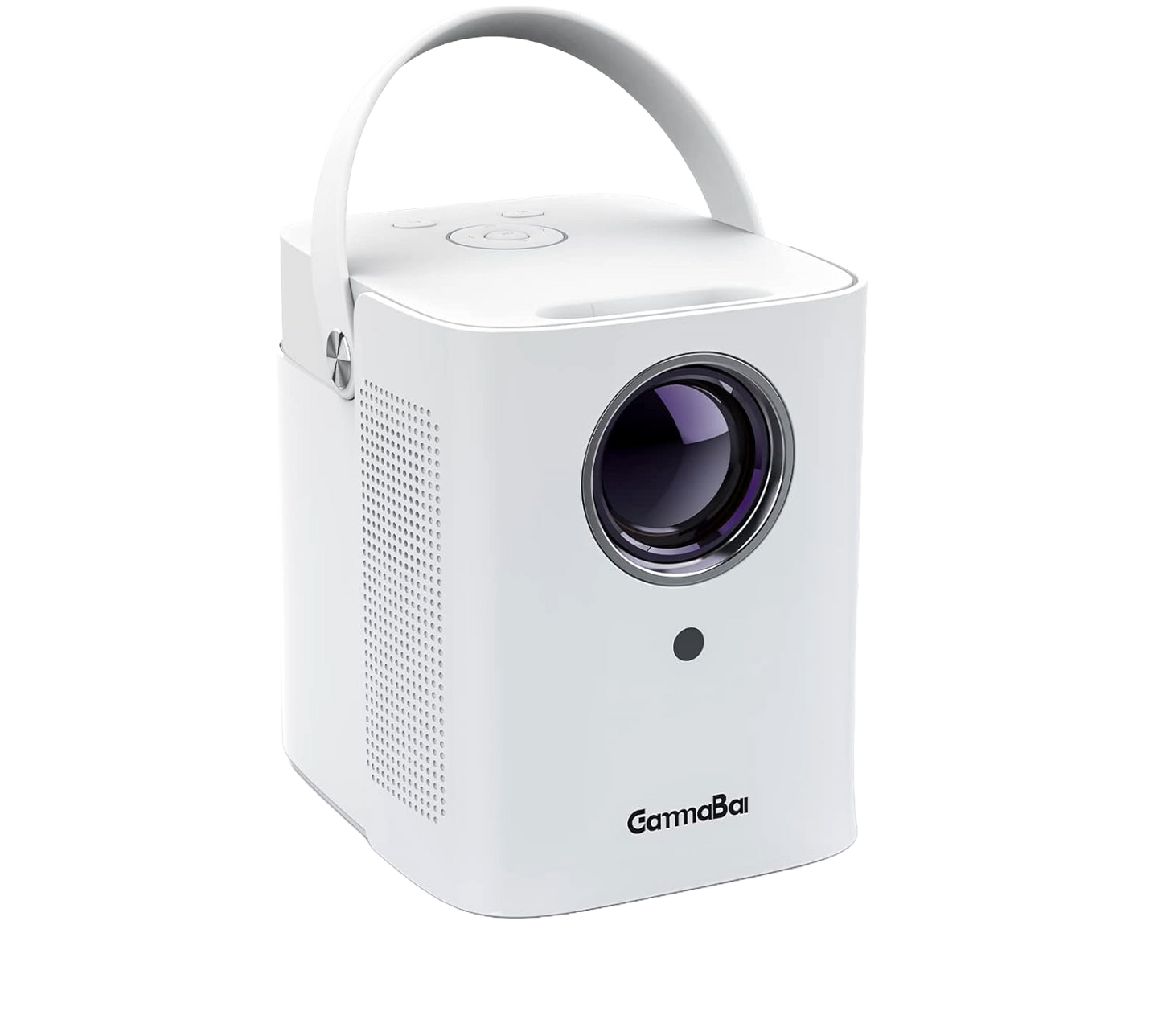 Videoproiector, WiFi Bluetooth 8000 Lumeni portabil, 1080P Full HD 5G USB 2.0 Alb ​​pentru Home Cinema, iOS/Android/Loptop/USB/PS5